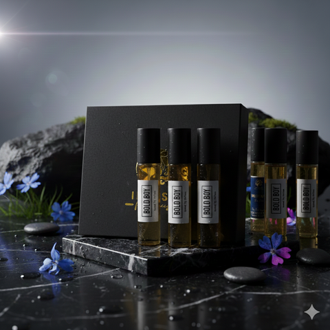 Pack of 5 Tester Bottles box